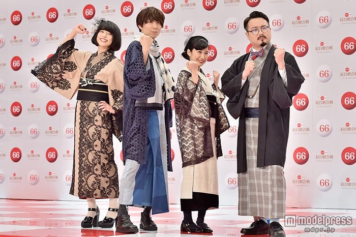 (左から)ほな・いこか、川谷絵音、ちゃんMARI、休日課長