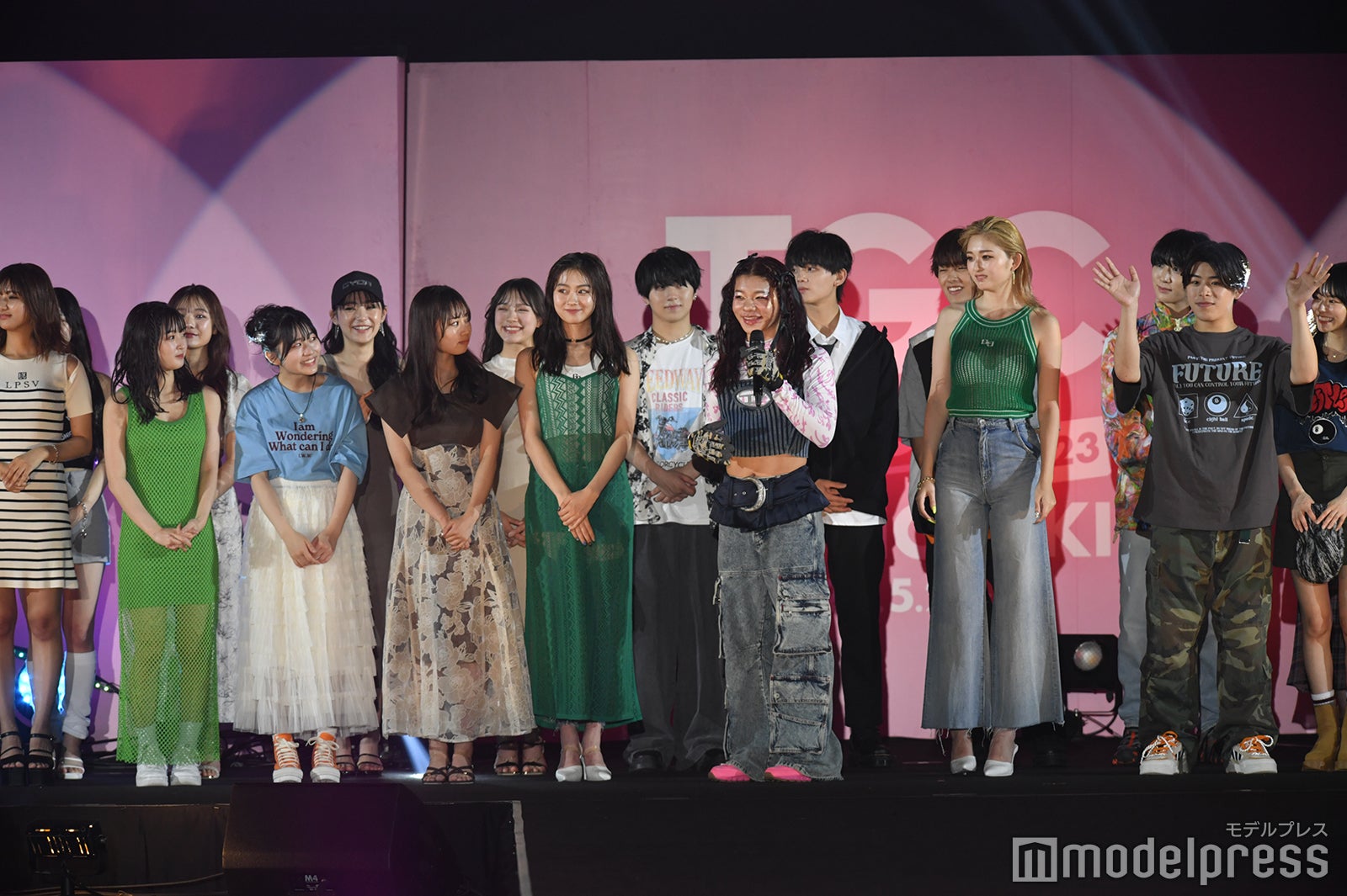 「TGC teen ICHINOSEKI 2023」フィナーレの様子