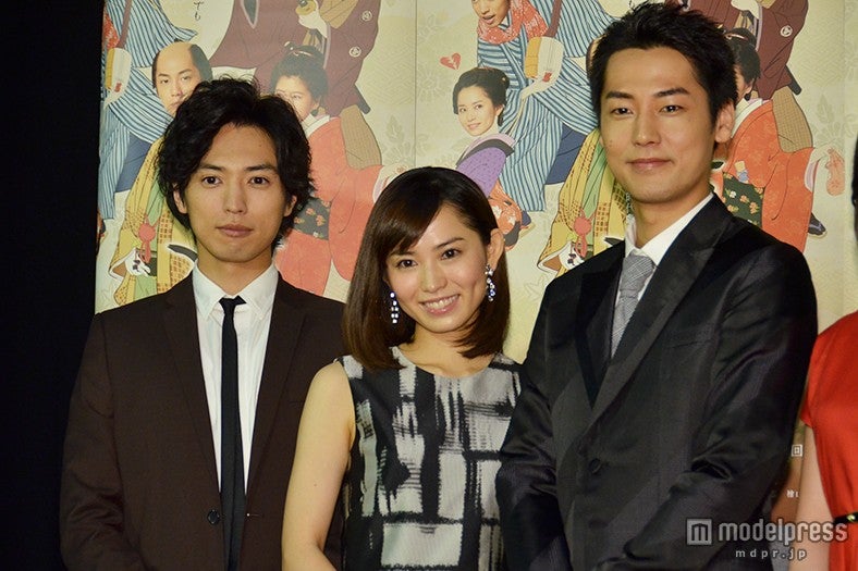 左より：桐山漣、市川由衣、福士誠治