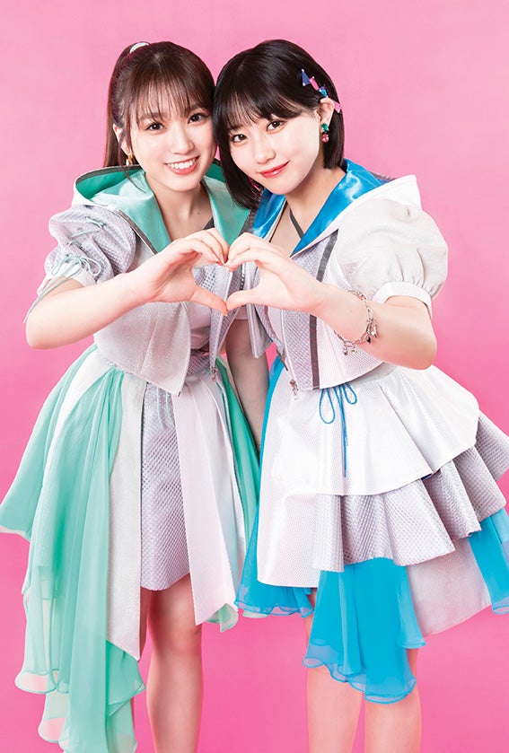 矢吹奈子、田中美久（画像提供：白夜書房）