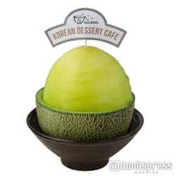 「まるまるメロンヨーグルトソルビン」1,500円(税込)/画像提供:SULBING HARAJUKU