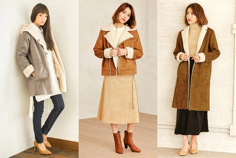 人気上昇中！「ムートンコート」が今季のハズさないアイテムに