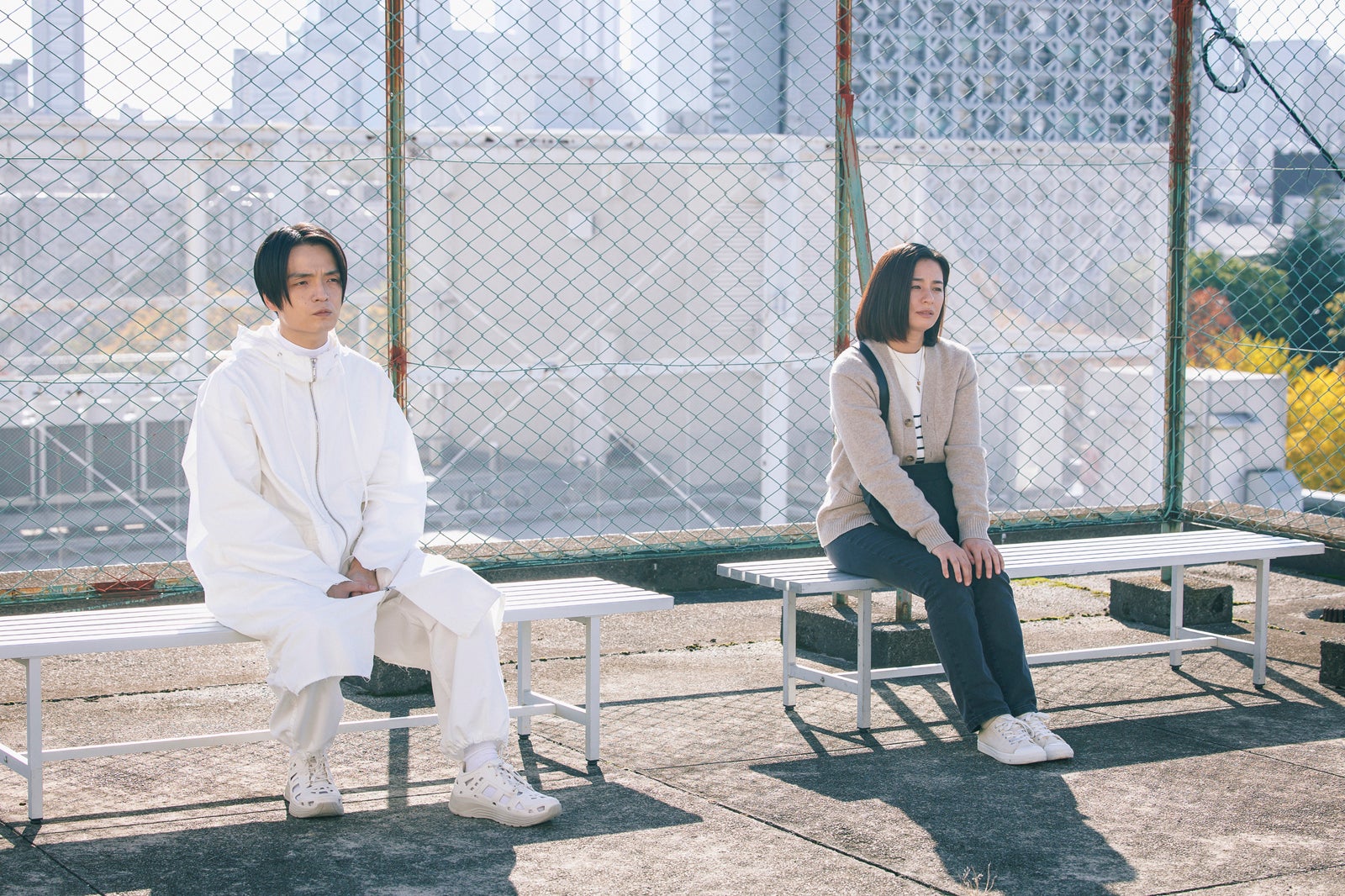 岡山天音、尾野真千子「ライオンの隠れ家」第10話（C）TBS