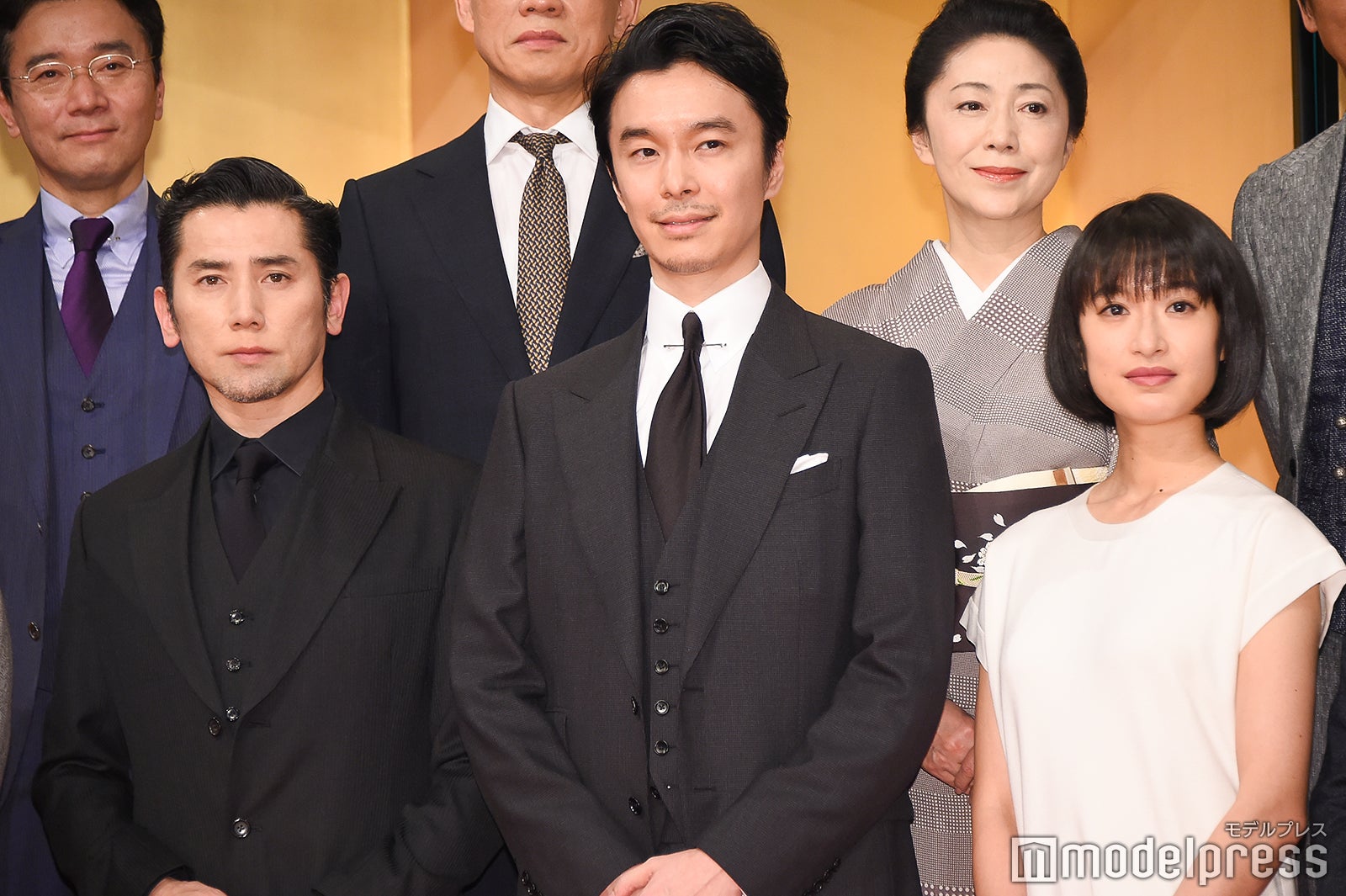 本木雅弘、長谷川博己、門脇麦 （C）モデルプレス