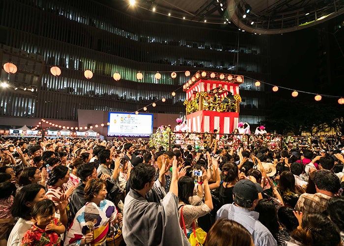 六本木ヒルズ盆踊り 2019／画像提供：森ビル