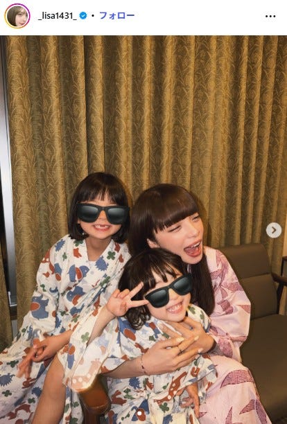 渡辺リサInstagramより