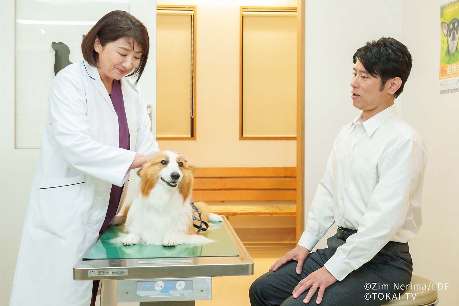 松下由樹、原田泰造（C）東海テレビ・フジテレビ