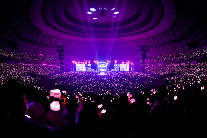 会場の様子(写真提供:avex)