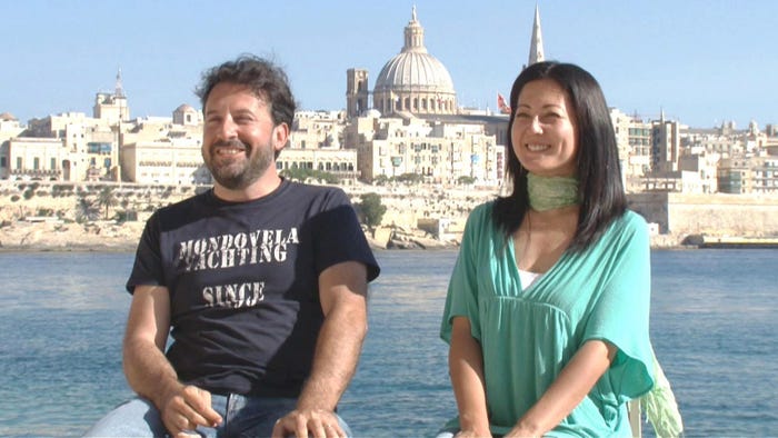 イタリアの日本人妻・ユウコさん、夫・ロレンツォさん/画像提供:毎日放送