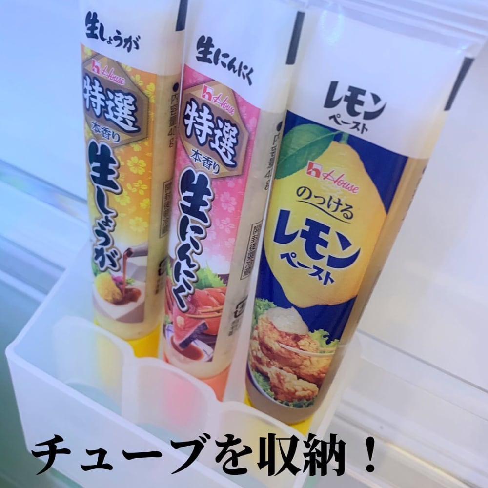 冷蔵庫がスッキリ ダイソー の 薬味チューブポケット が神すぎる モデルプレス