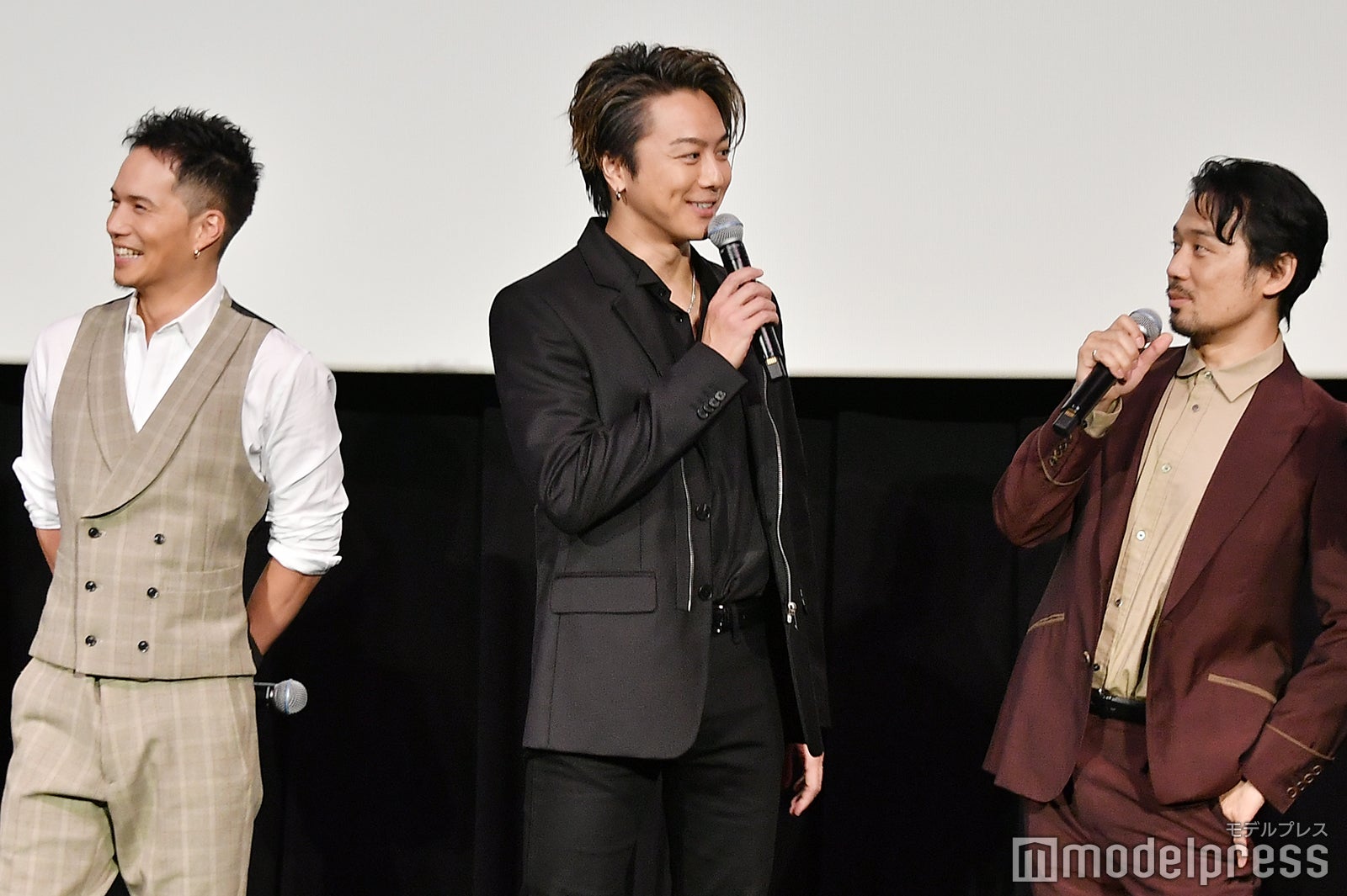 市原隼人、TAKAHIRO、岡田義徳 （C）モデルプレス