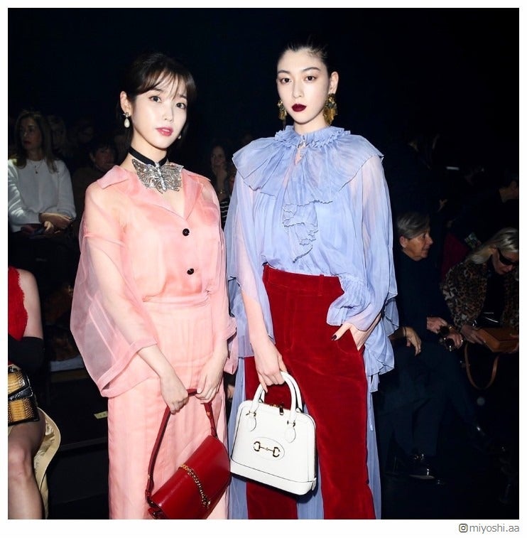 三吉彩花＆IU、日韓美女2ショットに反響「女神が2人」「素敵すぎ」