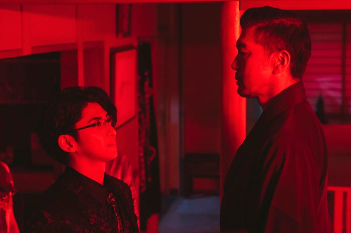 古川雄大、大澄賢也「恋と弾丸」第3話より(C)箕野希望・小学館/「恋と弾丸」製作委員会・MBS