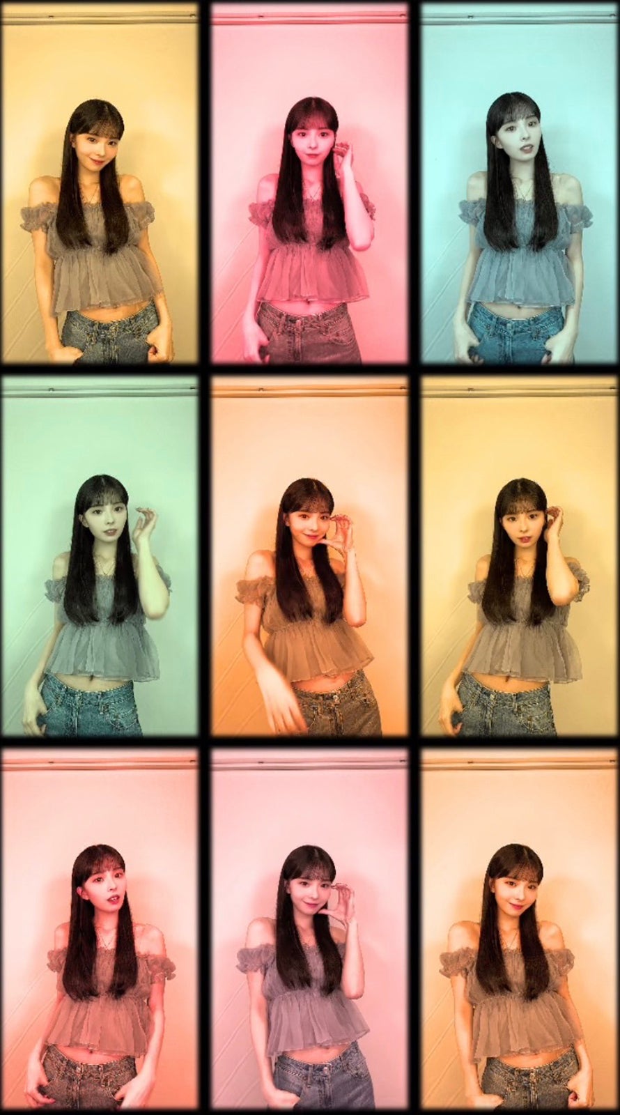 TGCオリジナルTikTokエフェクト「9SHOT」（提供写真）