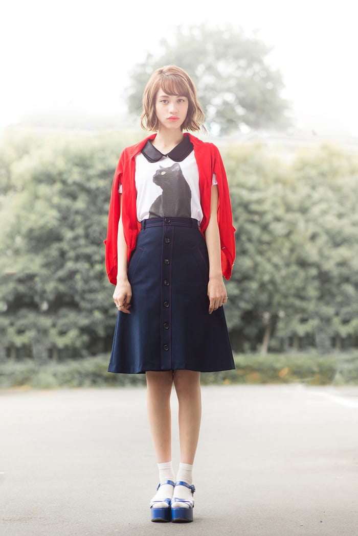 水原希子が演じる天海あかりスタイルブック「sweet特別編集 天海あかり style book in『奥田民生になりたいボーイと出会う男すべて狂わせるガール』」(提供写真)
