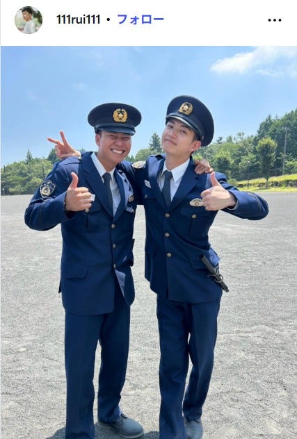 柳川るい、綱啓永/柳川るいInstagramより
