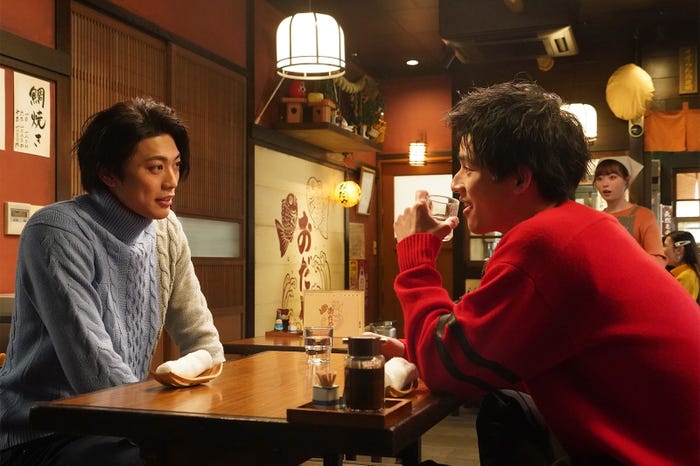 東啓介、岡田健史「ウチの娘は、彼氏が出来ない!!」第8話より(C)日本テレビ