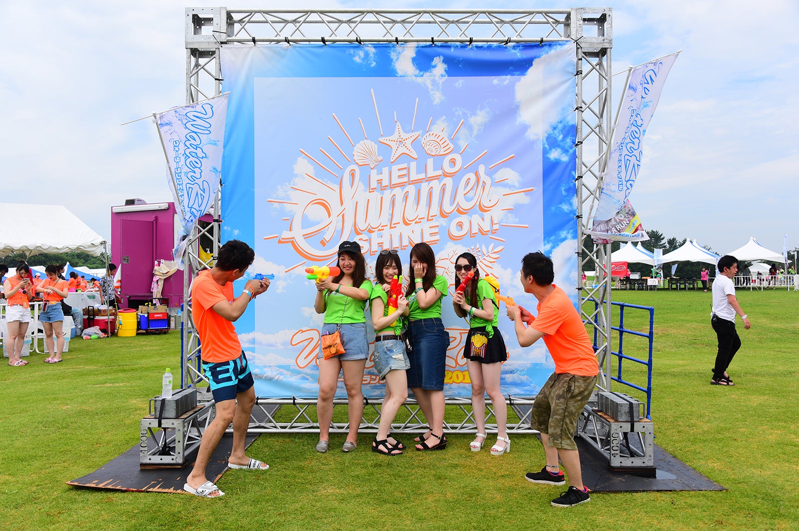 「Water Run Festival 2019」より（提供画像）