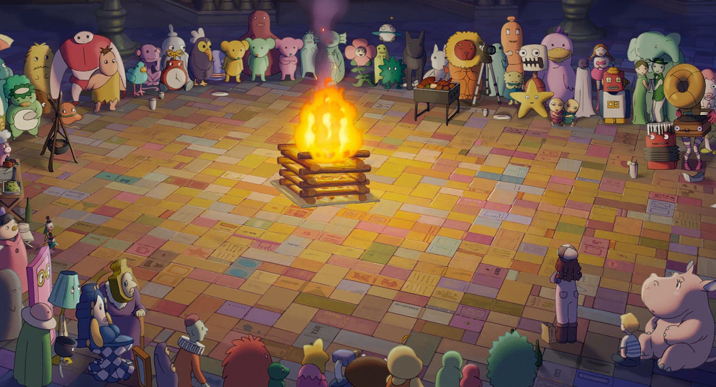 イマジナリの町(C)2023 Ponoc