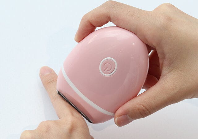 付録　ムック　宝島社　美肌シェーバー　指毛　ピンポイント　クリーム不要