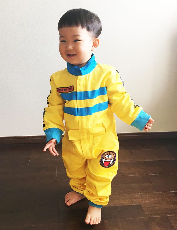 【仲里依紗×JACK-O-LAND】KIDSジャンプスーツ/スウェディッシュイエロー