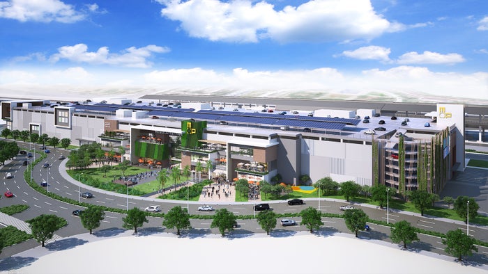 「三井アウトレットパーク 台南」完成予想イメージパース／画像提供：三井不動産