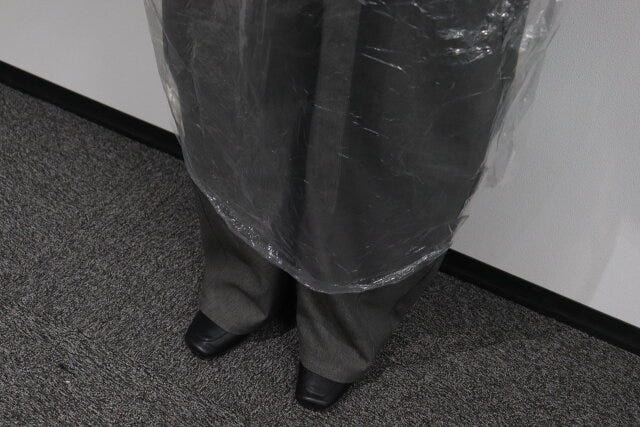 セリア ケース付きレインコート セリアのケース付きレインコート