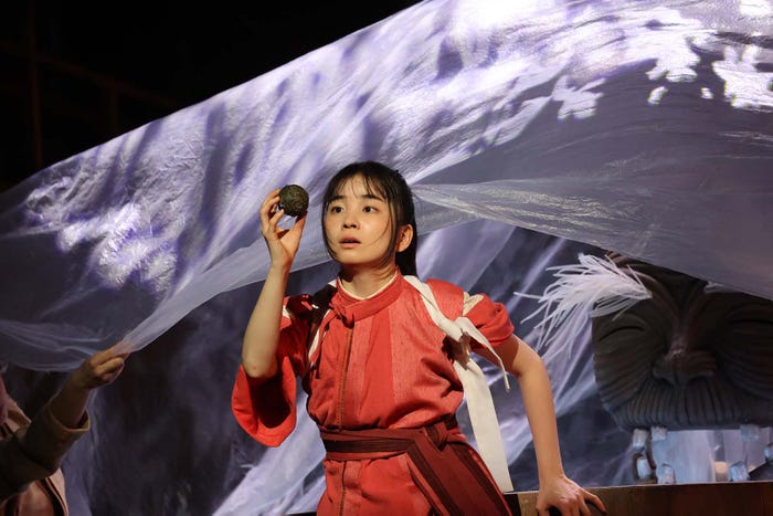 福地桃子/舞台「千と千尋の神隠し」(提供写真)