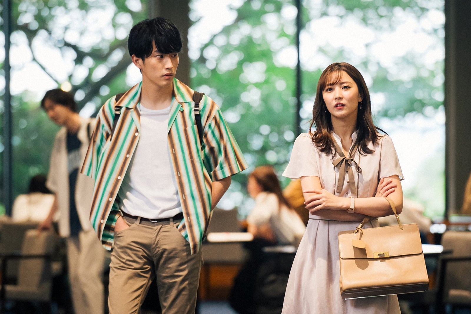 杉野遥亮、石川恋／「ユニコーンに乗って」第3話より（C）TBS／撮影：加藤春日