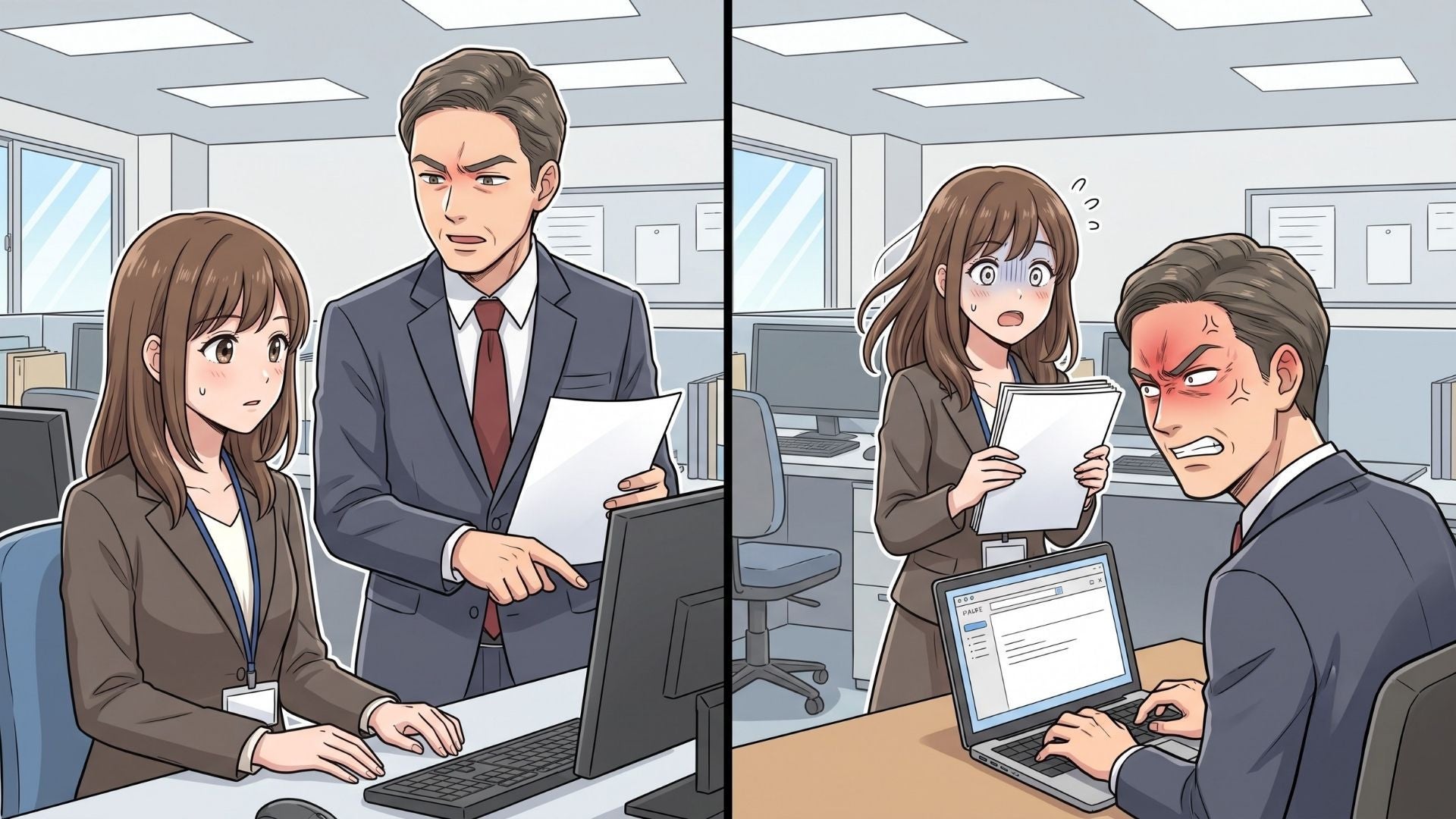 【新卒】「もっと自主性をもって」先輩のアドバイス通りに行動。すると、【まさかの勘違い】でトラブルに発展…！？