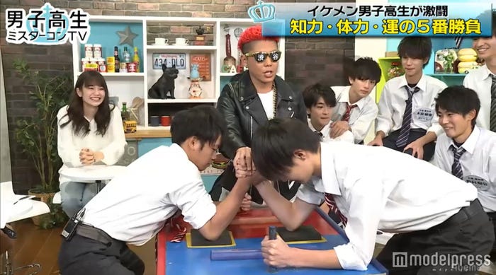 「男子高生ミスターコンTV2017」(C)AbemaTV