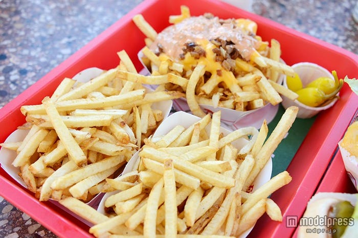 「In-N-Out Burger」のフライドポテト