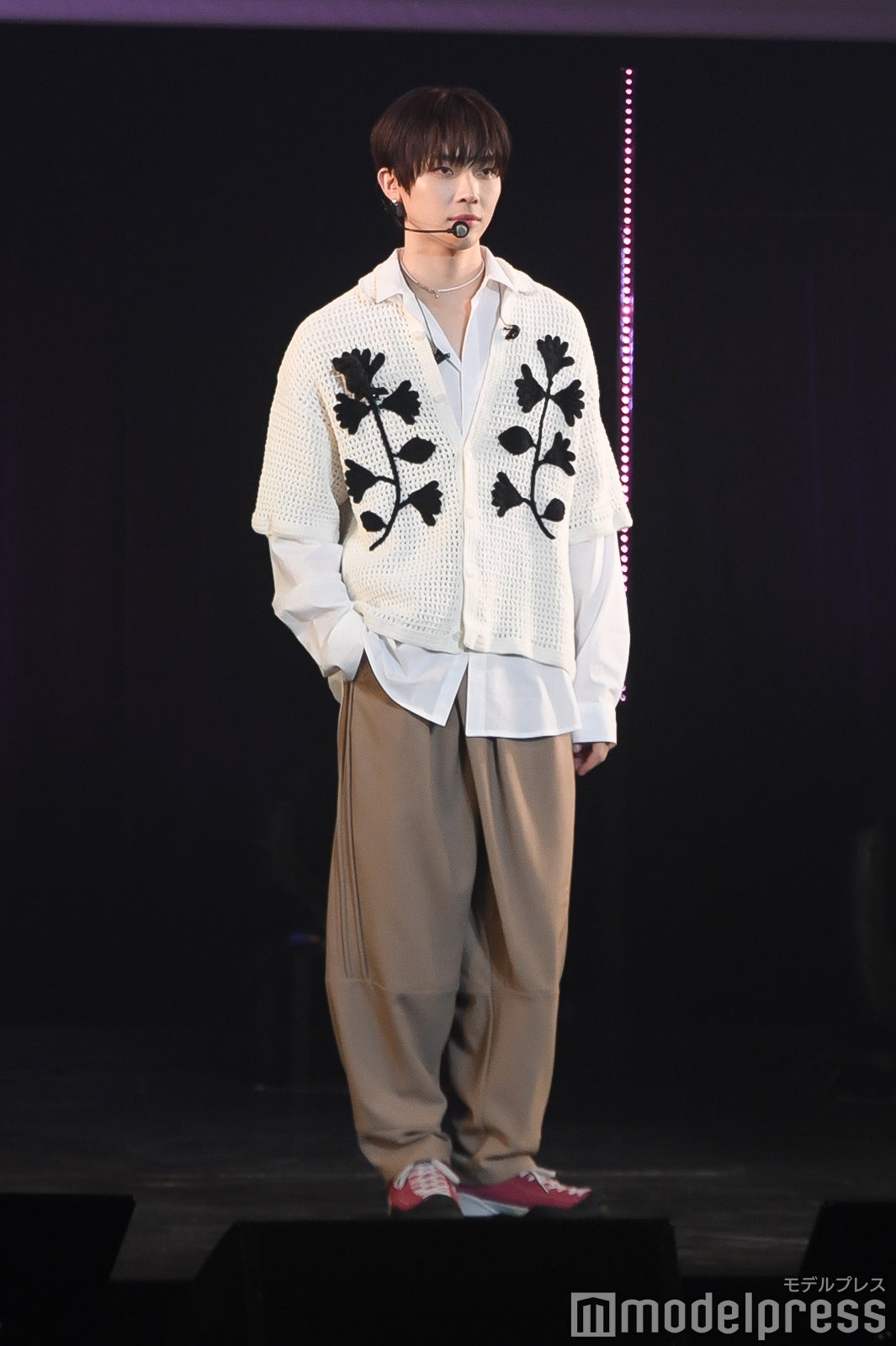 クールな出で立ちに黄色い声が上がったNICHOLAS（C）モデルプレス