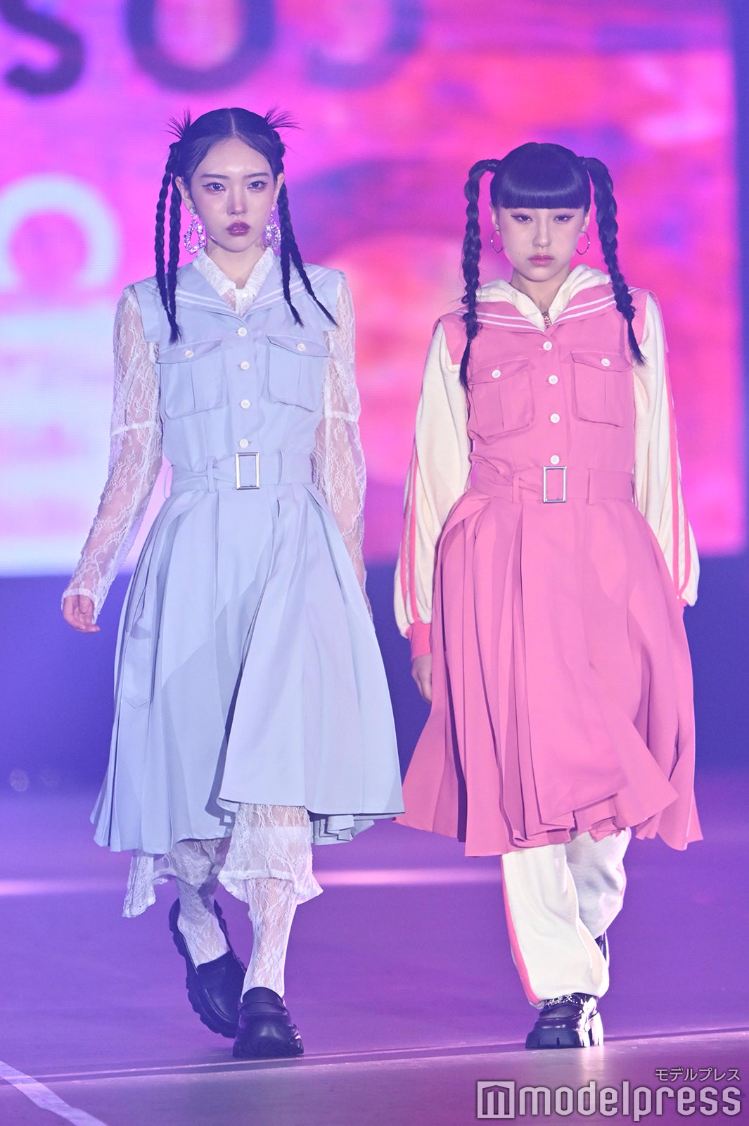 Adoプロデュースアイドル”ファントムシータ百花＆美雨、おそろい