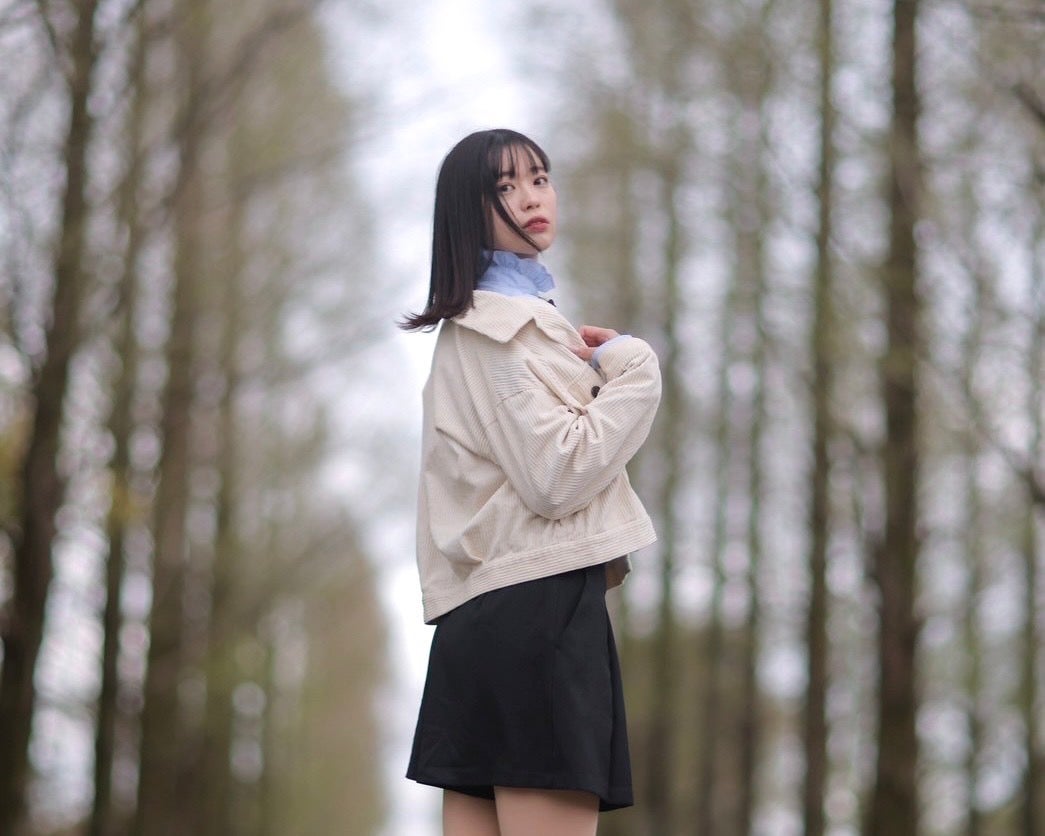 朱音「ファッションの秋」（提供写真）