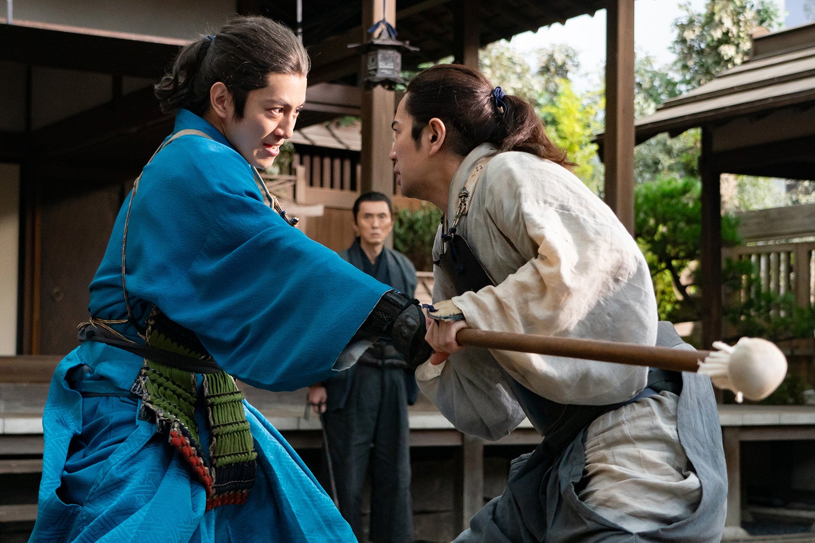 溝端淳平、松本潤 （C）NHK