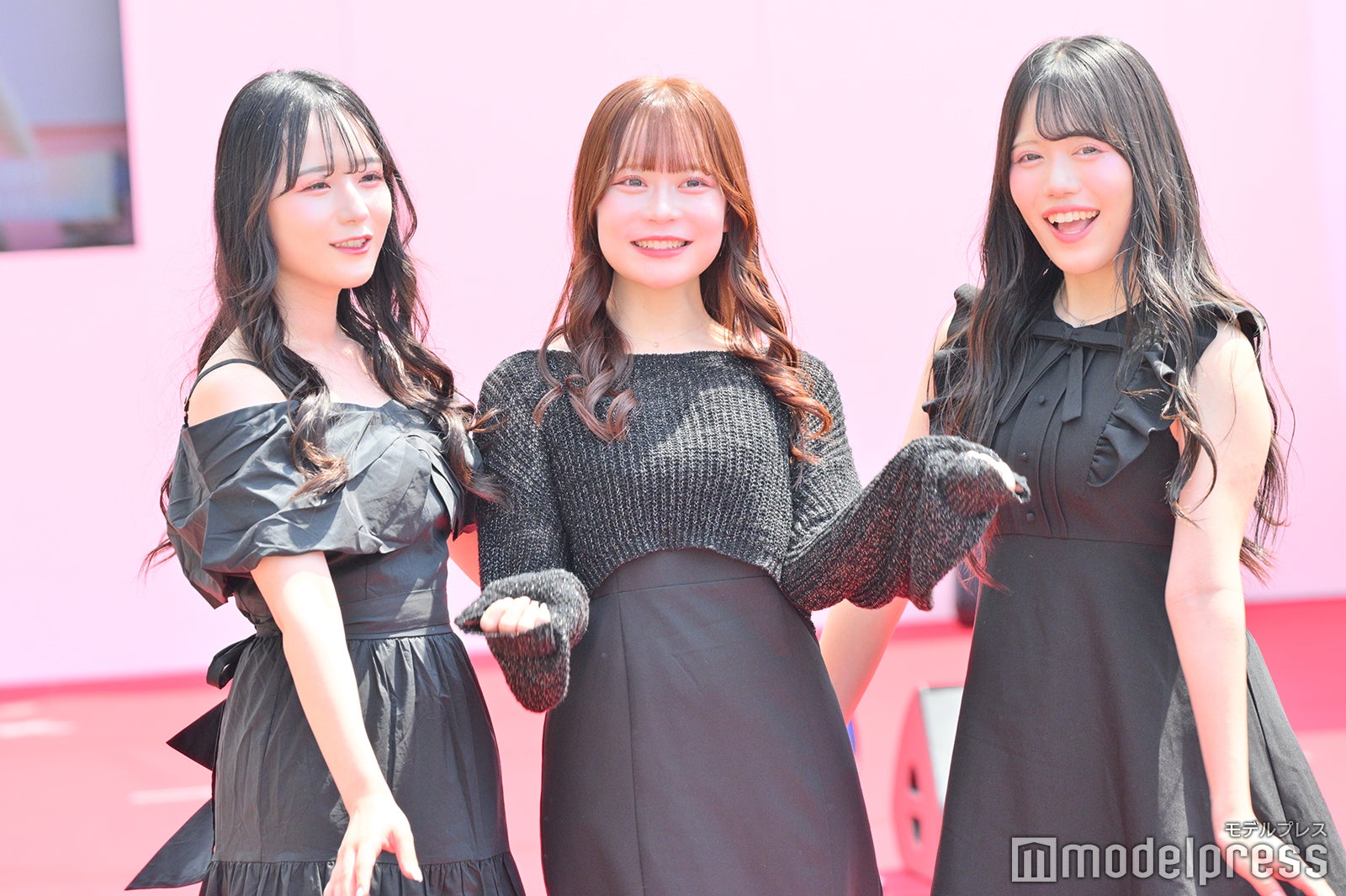 宇塚千夏、小浜菜摘、渚沢莉仔／友達がかわちぃ（C）モデルプレス