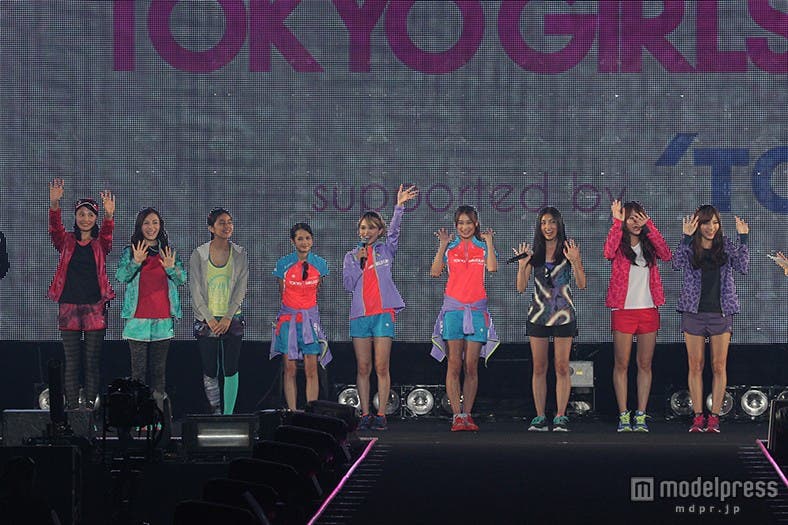 「TOKYO GIRLS RUN (TGR)」のメンバーたち