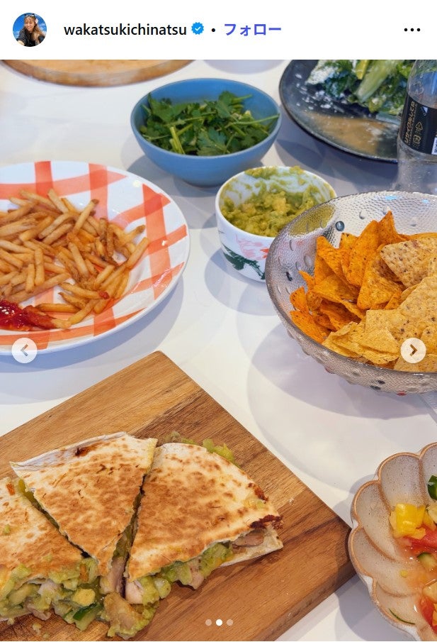 若槻千夏Instagramより