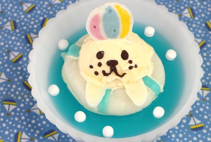 子供が喜ぶ 家で作れる夏のひんやりおやつ 可愛いあざらしスイーツ モデルプレス