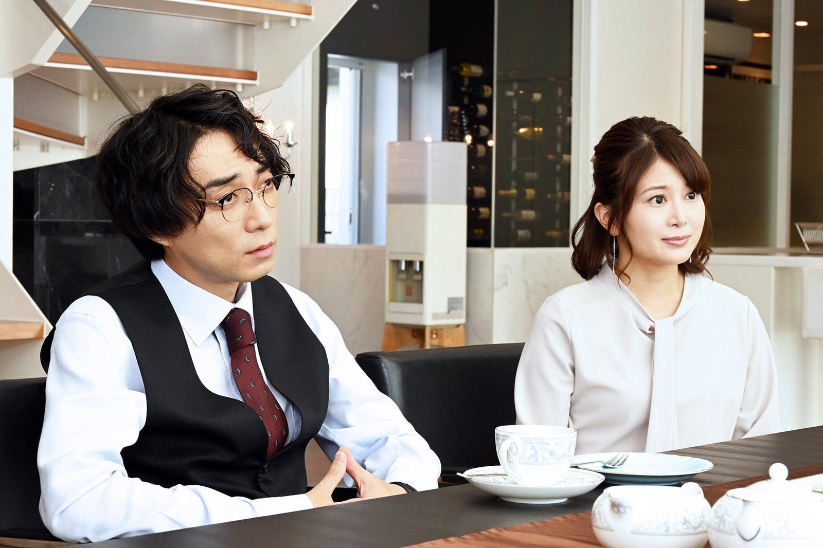 渋谷謙人、佐津川愛美「モンスター」第3話（C）カンテレ