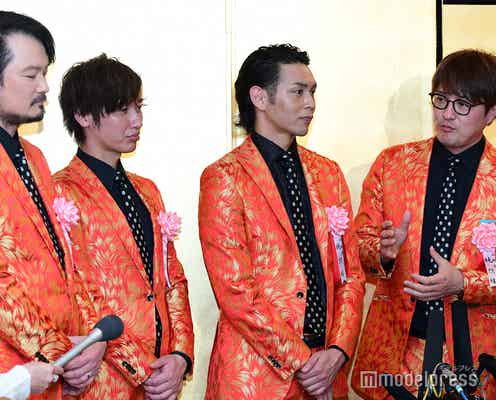純烈、話題賞受賞は「5人で11年間やってきたことに対してだと思っている」 騒動乗り越え“紅白出場”目標に<第28回東京スポーツ映画大賞>