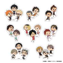 ステッカーセット(8枚入り) 税込1,210円(C)古舘春一/集英社・「ハイキュー!!」製作委員会