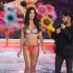 「Victoria’s Secret Fashion Show 2015」でファンタジーを着用したリリー・オルドリッジ／photo：GettyImages