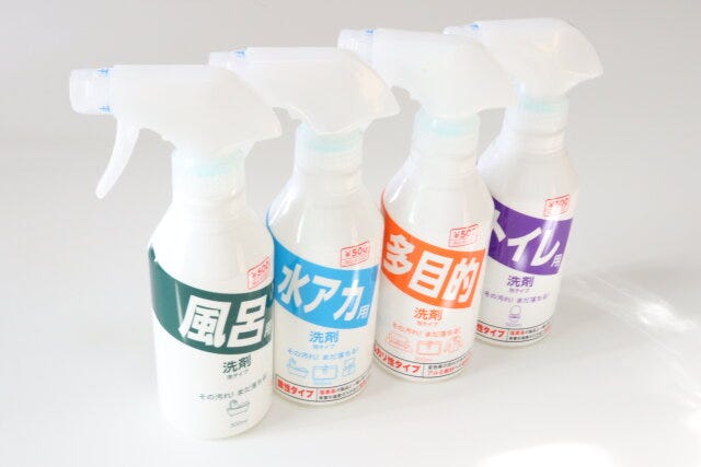 トイレ用洗浄剤　風呂用洗剤　水アカ用洗剤　多目的洗剤