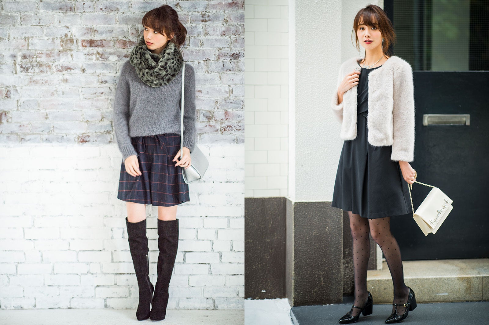 寒さに負けない！冬も“ミニ丈”を可愛く着こなそう