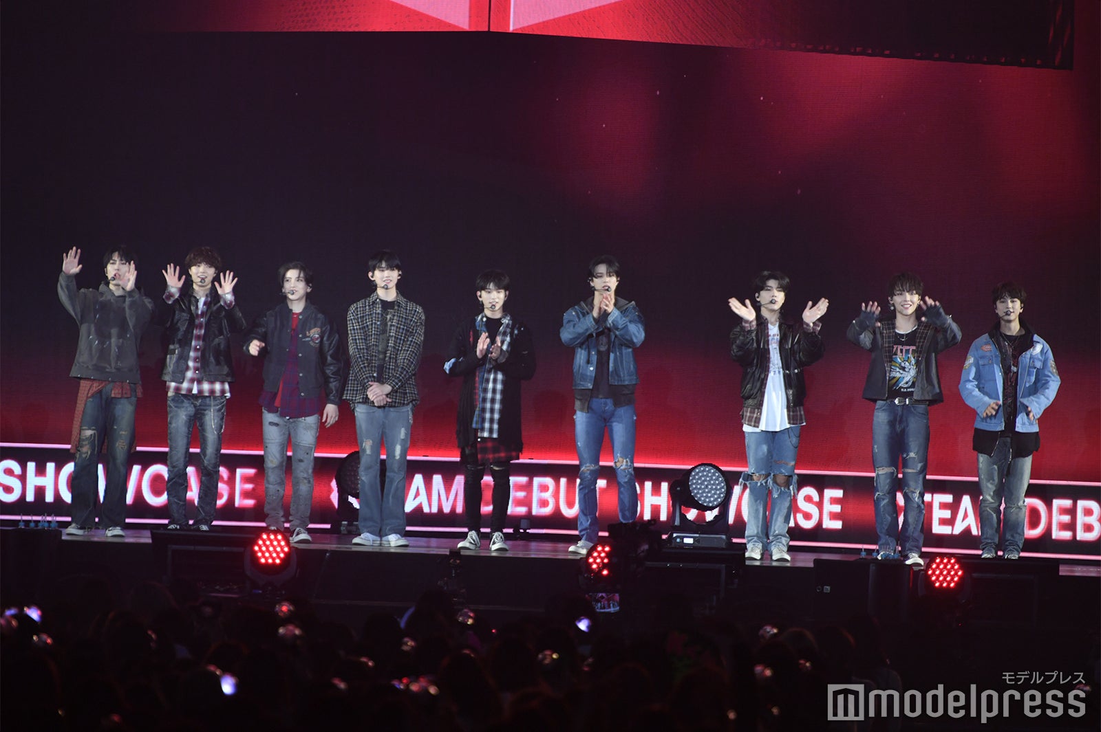 FUMA、EJ、YUMA、JO、HARUA、K、MAKI、NICHOLAS、TAKI／&TEAM（C）モデルプレス