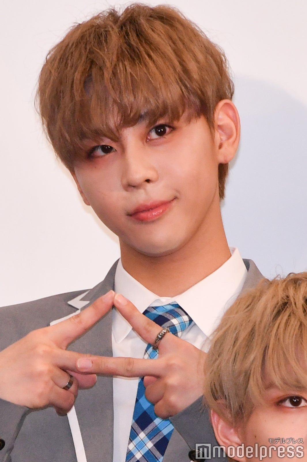 上原潤（うえはら・じゅん）／写真は101人の練習生お披露目会のとき（C）モデルプレス