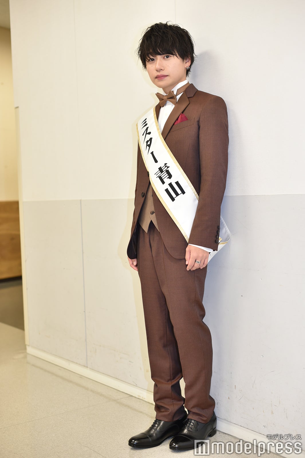 「ミスター青山コンテスト2022」グランプリを受賞した和田怜さん（C）モデルプレス