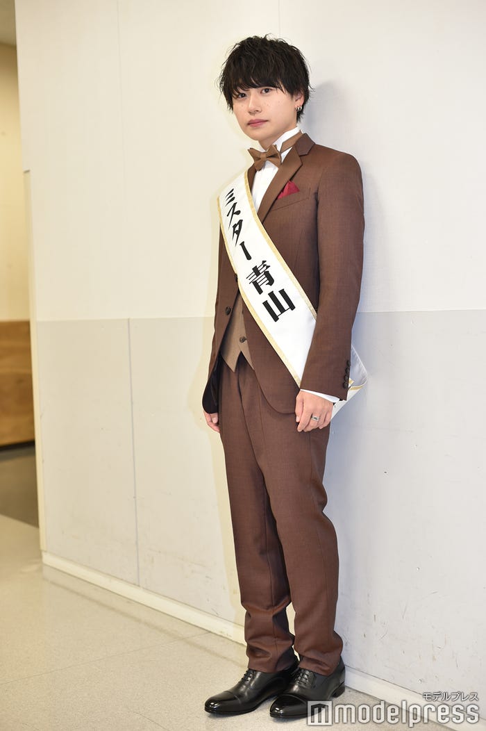 「ミスター青山コンテスト2022」グランプリを受賞した和田怜さん(C)モデルプレス